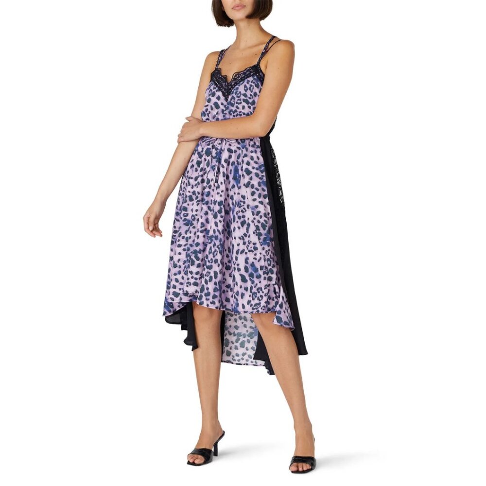 Koché Leopard Print Dress